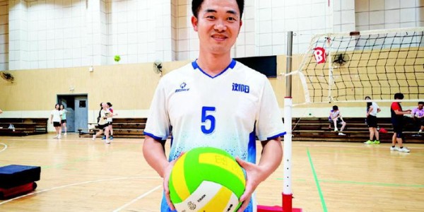 “篮球打到40岁，气排球打到60岁！”