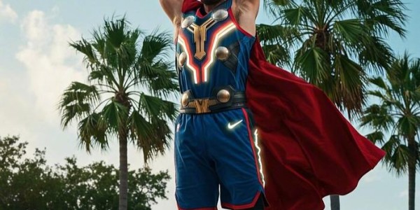 超级英雄篮球赛球鞋引热议